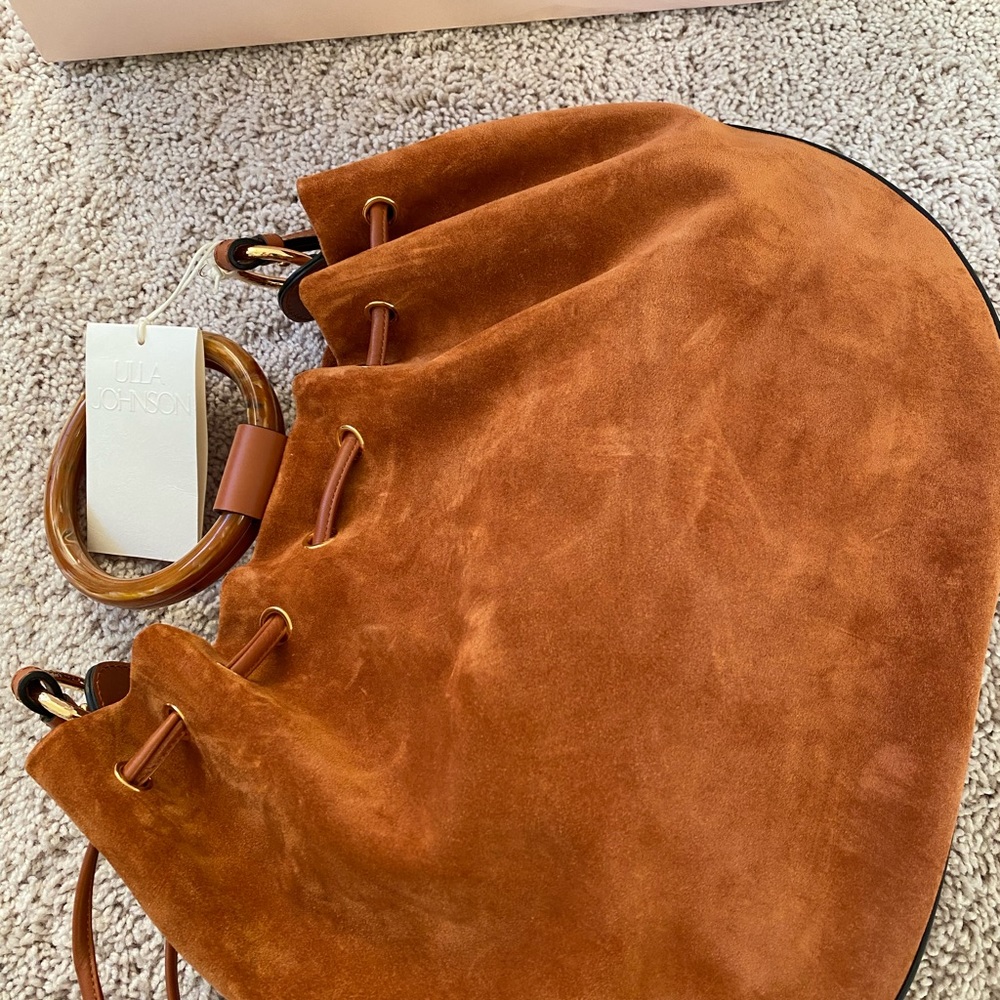 Ulla Johnson Valeria large bamboo bag - Sierra - Picture 11 of 16